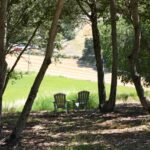 The view from our porch w/chairs below Paso Robles vacation rental