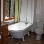 The bathroom and claw foot tub Paso Robles vacation rental